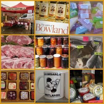 Market Stalls Collage